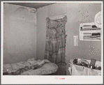Room in which migratory agricultural workers sleep. Camden County, New Jersey