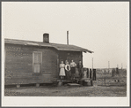 Miner's children on porch of their home. Zeigler, Illinois