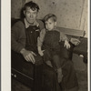 Coal miner now on relief, with son. Zeigler, Illinois