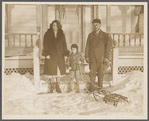 William Wallace, wife and child, resettled on 100 acres of good farmland. Near Pulaski, New York, Oswego County