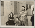 Mrs. Sampson and children. Jefferson County, New York