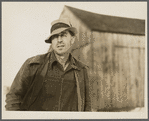 Daniel Sampson, farmer of 125 acres of submarginal land. Jefferson County, New York