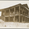 House in disrepair. Abandoned farm community. Dalton, New York. Allegany County