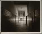 Corridor in the Greenbelt school. Maryland