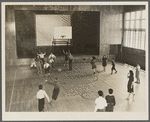 Gymnasium at the Hightstown school. New Jersey