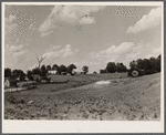 Land unfit for farming. Martin County, Indiana. Erosion