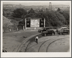 Entrance to the steel plant. Aliquippa, Pennsylvania