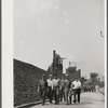 Change of shift at the steel plant. Aliquippa, Pennsylvania