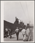 Change of shift at the steel plant. Aliquippa, Pennsylvania