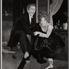Harve Presnell and Tammy Grimes in the stage production The Unsinkable Molly Brown