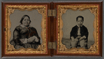 Double Portrait of Mary Joseph Marshall Lyons and Albro Lyons, Jr