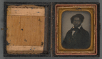 Portrait of a Man Identified as Alford Henry of Whitemaic Street, Yellow Springs, Ohio