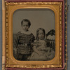 Portrait of Two White Children