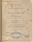 Bestimmung des musikalischen Zeitmasses nach Mälzel's Metronom