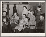 Unemployed miner and family on relief. Zeigler, Illinois