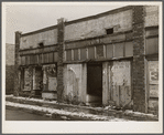 Abandoned stores. Zeigler, Illinois