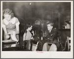 Young couple at Allen's dance hall near Herrin, Illinois