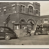 Popcorn stand. Main street of Herrin, Illinois