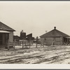 Miners' homes with coal tipple in background. Freeman Spur, Illinois