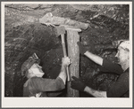 Shoring up the roof of the mine. Old Ben number eight. West Frankfort, Illinois