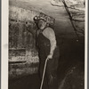 Trapper, a man who controls the movements of the coal car. Old Ben number eight. West Frankfort, Illinois