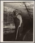 Trapper, a man who controls the movements of the coal car. Old Ben number eight. West Frankfort, Illinois