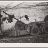 Powerful electric locomotives pull up to thirty cars loaded with coal through the entries of the mine. Old Ben number eight. West Frankfort, Illinois