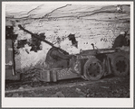 Powerful electric locomotives pull up to thirty cars loaded with coal through the entries of the mine. Old Ben number eight. West Frankfort, Illinois