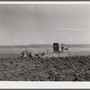 Plowing the prairie. Cascade County, Montana