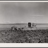 Plowing the prairie. Cascade County, Montana