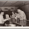 Dudes gambling at bar. Birney, Montana
