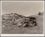 United States Forest Service movie crew. Big Horn County, Montana