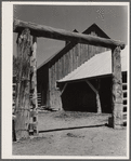 Corral gate. Quarter Circle 'U' Ranch, Montana