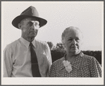 Mr. and Mrs. Jack Arnold, owners. Quarter Circle 'U' Ranch, Montana