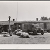 Loading the roundup truck. Quarter Circle 'U' Ranch, Montana