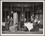 Tom Ewell, June Walker, Nydia Westman, John Call, Percy Waram and Jane Cowl in the stage production The Merchant of Yonkers