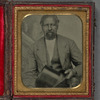Portrait of Man Holding Top Hat