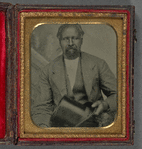 Portrait of Man Holding Top Hat