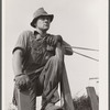 Hired hand. Kimberley Farm, Jasper County, Iowa