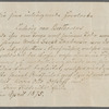 Testimonial regarding the Library's lock of Beethoven's hair