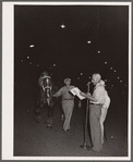 Prizewinning livestock parade. Central Iowa Fair, Marshalltown, Iowa