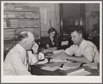 Agricultural Ajustment Administration county committee office. Grundy Center,Iowa
