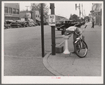 Public drinking fountain. Grundy Center, Iowa