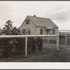 Resettlement project home. San Luis Valley Farms, Colorado