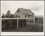 Resettlement project home. San Luis Valley Farms, Colorado