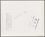 Resettlement project home. San Luis Valley Farms, Colorado