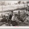 Lunch hour at country school. Grundy County, Iowa