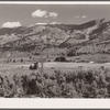 Farm on western slope of Rocky Mountains. Ouray County, Colorado