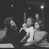 Dick Anthony Williams, Glynn Turman, Marilyn Coleman and Gloria Edwards in the stage production What the Wine Seller Buys