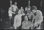 Marilyn Coleman, Glynn Turman, Dick Anthony Williams and ensemble in the stage production What the Wine Seller Buys